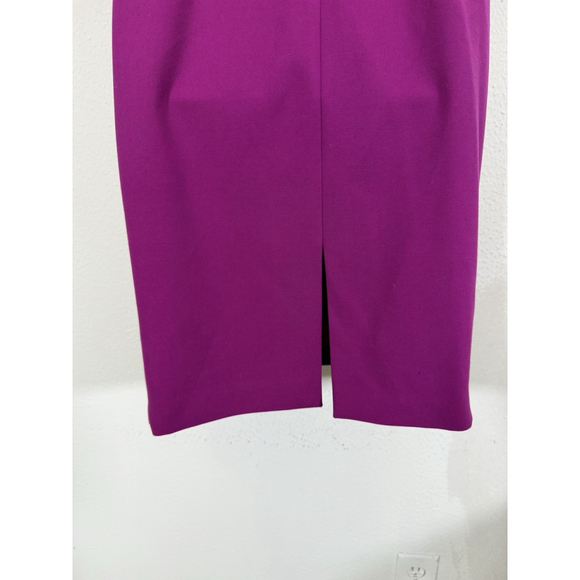 Hobbs London Eimear Magenta Pink Sheath Dress Size 10 Luxury Party Career $290 - Picture 9 of 10